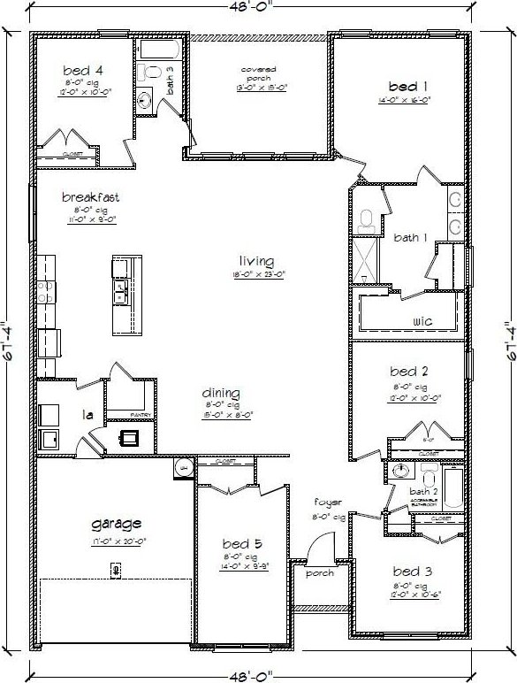3064 Heritage Plantation Blvd, Laurel Hill, FL 32567 - property floor plan