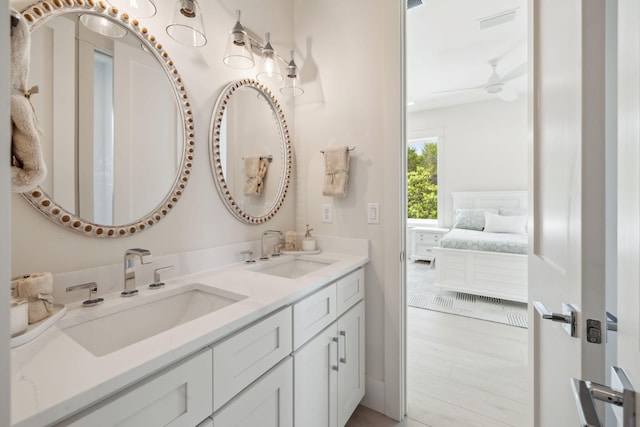 55 May Dr, Santa Rosa Beach, FL 32459 - bathroom featuring ensuite bathroom and double vanity