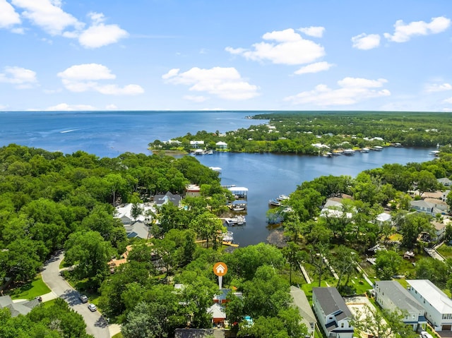 108 S Blue Heron Dr, Santa Rosa Beach, FL 32459 - drone / aerial view of a nearby body of water