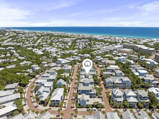 34 E Lifeguard Loop, Inlet Beach, FL 32461 - aerial view of residential area with a nearby body of water