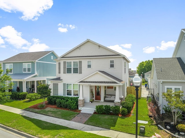 3204 Airport Rd, Panama City, FL 32405 - view of front of home featuring covered porch
