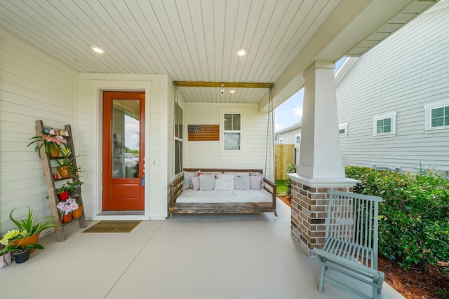 3204 Airport Rd, Panama City, FL 32405 - property entrance featuring a porch