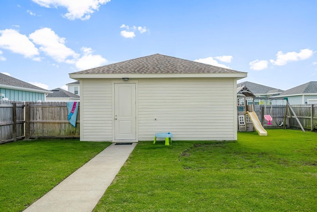 3204 Airport Rd, Panama City, FL 32405 - view of outbuilding featuring a playground