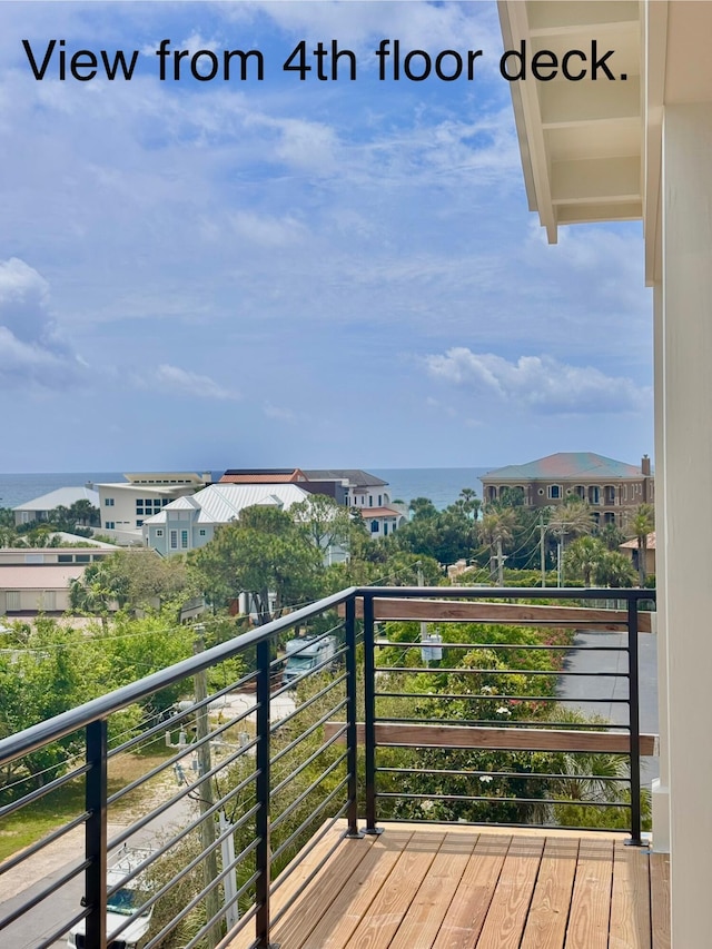 3 Mary St, Santa Rosa Beach, FL 32459 - balcony with a water view