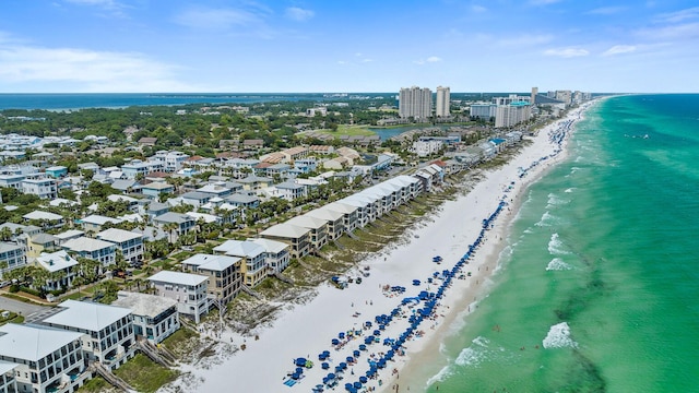 40 W Palm Beach Ct, Miramar Beach, FL 32550 - aerial view of waterfront with a beach