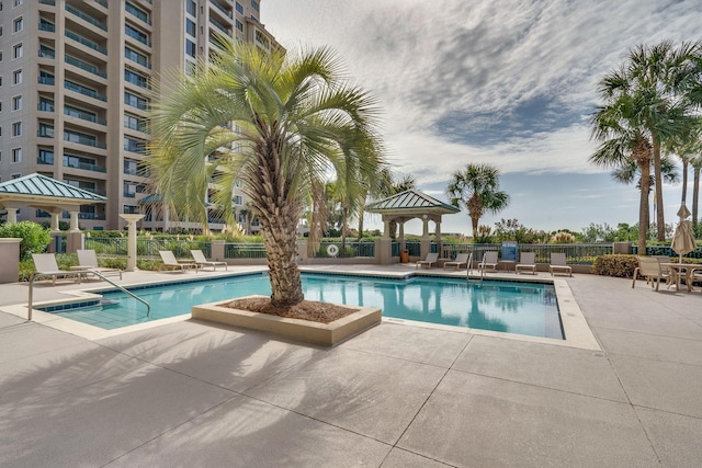 4629 Southwinds Dr Unit 4629, Miramar Beach, FL 32550 - community pool with a gazebo and a patio