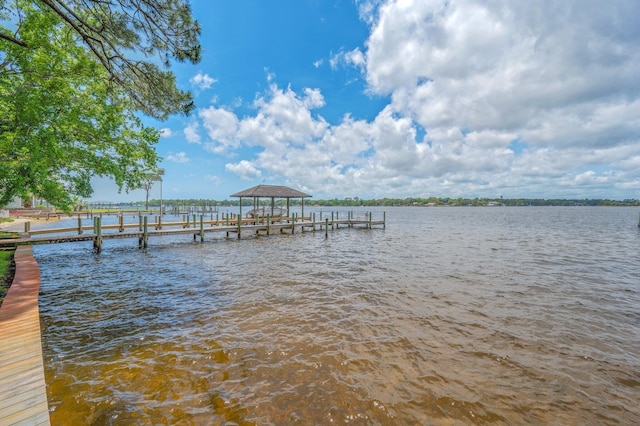 1405 N Bayshore Dr, Niceville, FL 32578 - dock area with a water view
