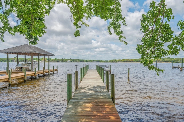 1405 N Bayshore Dr, Niceville, FL 32578 - dock area with a water view