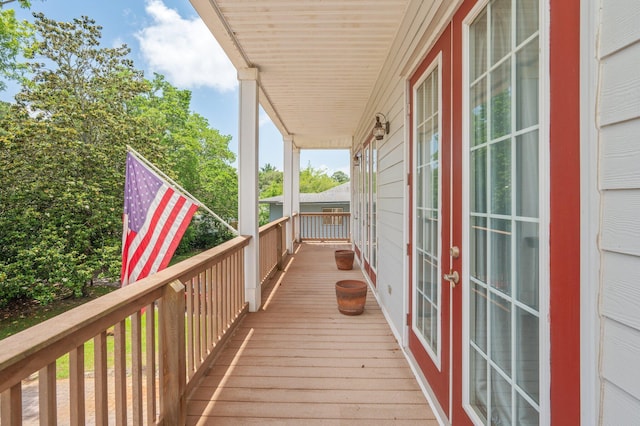 1405 N Bayshore Dr, Niceville, FL 32578 - balcony featuring french doors