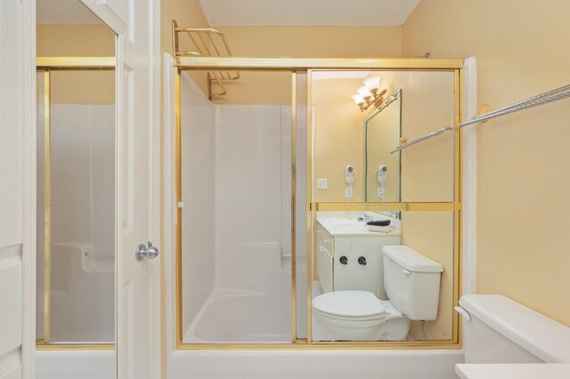 144 Spires Ln Unit 403, Santa Rosa Beach, FL 32459 - full bathroom with toilet, a shower stall, and vanity