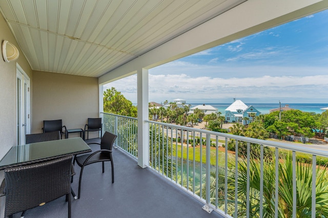 144 Spires Ln Unit 403, Santa Rosa Beach, FL 32459 - balcony featuring a water view
