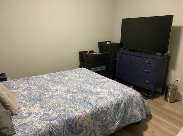 1200 N F St Unit A, Pensacola, FL 32501 - bedroom featuring light wood-style floors and baseboards