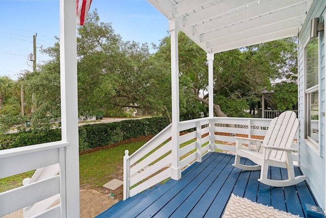 4508 Luke Ave, Destin, FL 32541 - view of wooden porch