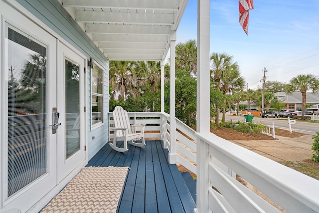 4508 Luke Ave, Destin, FL 32541 - view of wooden terrace