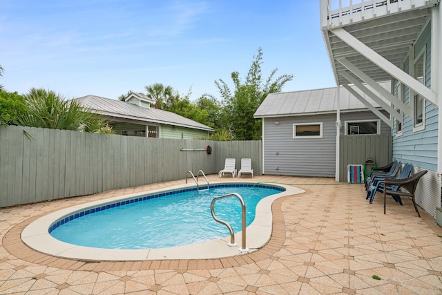 4508 Luke Ave, Destin, FL 32541 - view of pool featuring a fenced backyard and a patio area