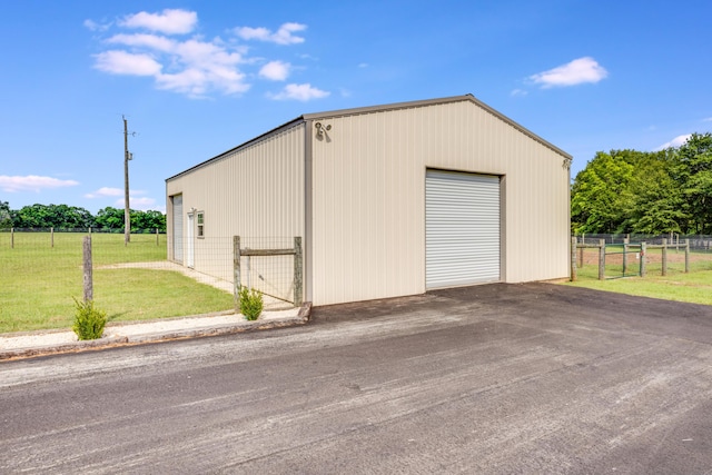 1725 Vinson Ray Rd, Baker, FL 32531 - view of detached garage