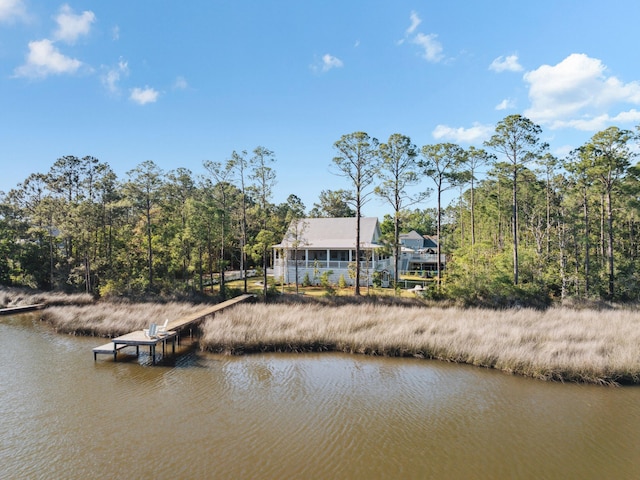 241 N 7th St, Santa Rosa Beach, FL 32459 - dock with a water view