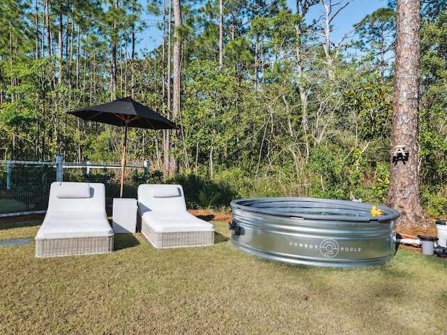 241 N 7th St, Santa Rosa Beach, FL 32459 - view of yard
