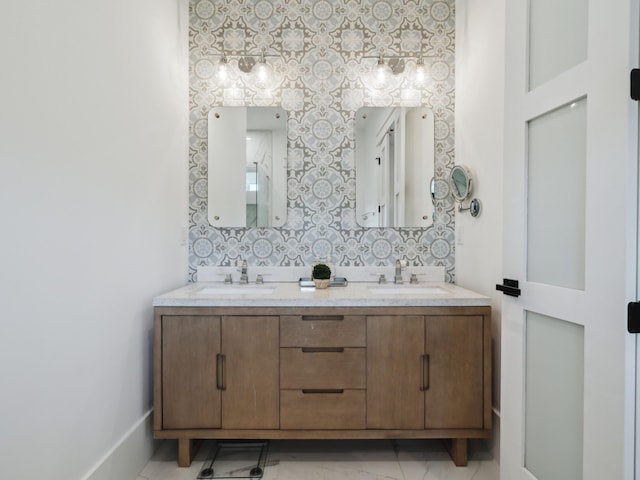 241 N 7th St, Santa Rosa Beach, FL 32459 - full bath with double vanity