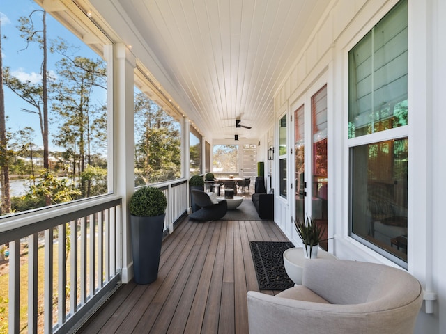 241 N 7th St, Santa Rosa Beach, FL 32459 - view of wooden deck