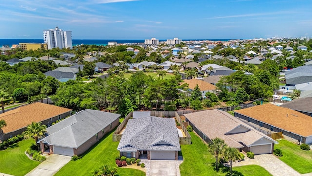 276 Sandy Cay Dr, Miramar Beach, FL 32550 - aerial perspective of suburban area with a large body of water