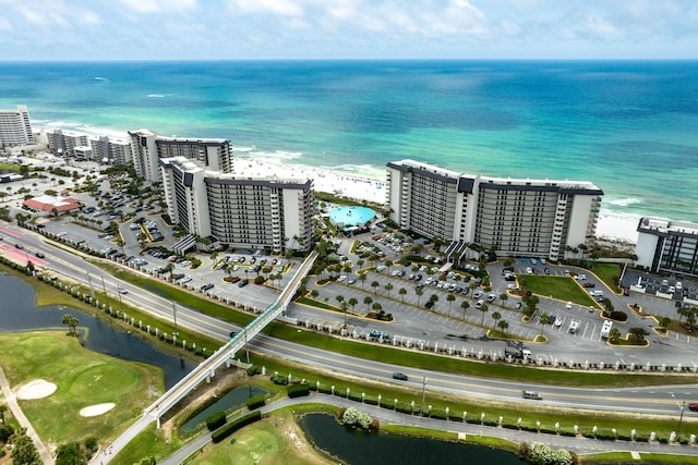 11483 Front Beach Rd Unit 202, Panama City Beach, FL 32407 - aerial view of a large body of water and a local golf course