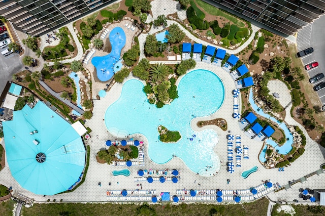 11483 Front Beach Rd Unit 202, Panama City Beach, FL 32407 - bird's eye view of a pool