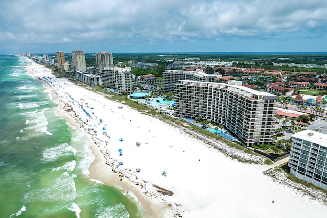 11483 Front Beach Rd Unit 202, Panama City Beach, FL 32407 - bird's eye view of unending shoreline