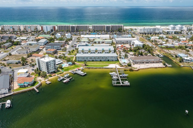 340 Bluefish Dr Unit 106, Fort Walton Beach, FL 32548 - aerial view of property and surrounding area featuring a nearby body of water