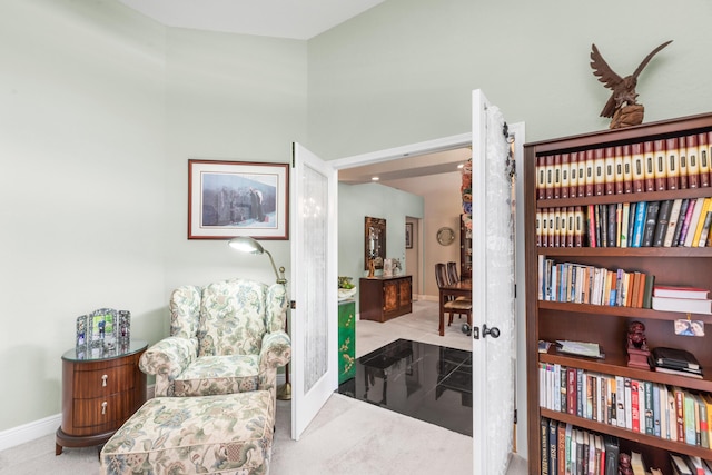 6202 Plum Orchard Way, Crestview, FL 32536 - living area with high vaulted ceiling and baseboards