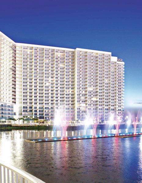 9860 S Thomas Dr Unit 726, Panama City Beach, FL 32408 - view of property featuring a water view