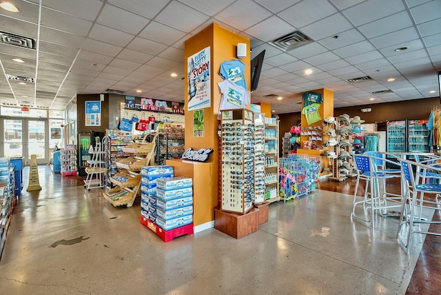 9860 S Thomas Dr Unit 726, Panama City Beach, FL 32408 - miscellaneous room with a drop ceiling and baseboards