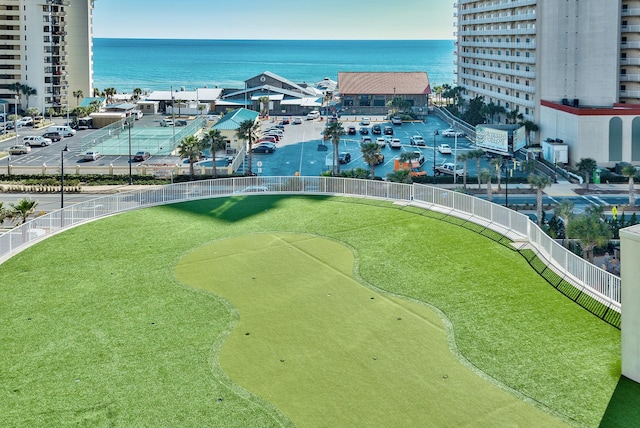 9860 S Thomas Dr Unit 726, Panama City Beach, FL 32408 - view of community with a water view