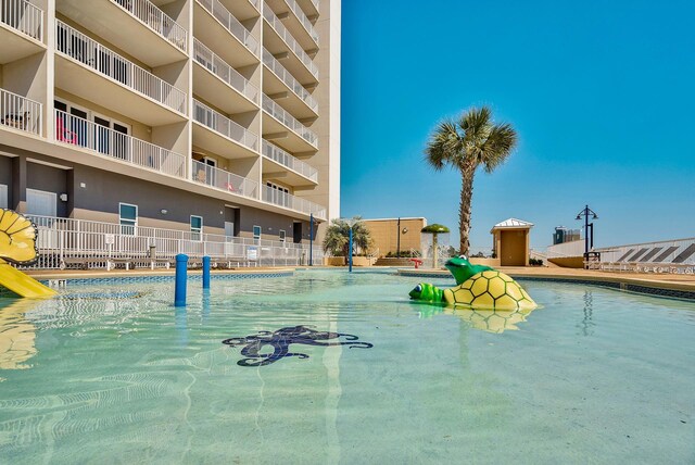 9860 S Thomas Dr Unit 726, Panama City Beach, FL 32408 - view of community pool