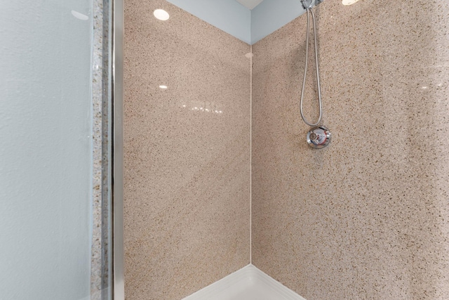 9860 S Thomas Dr Unit 726, Panama City Beach, FL 32408 - bathroom view of a tile shower