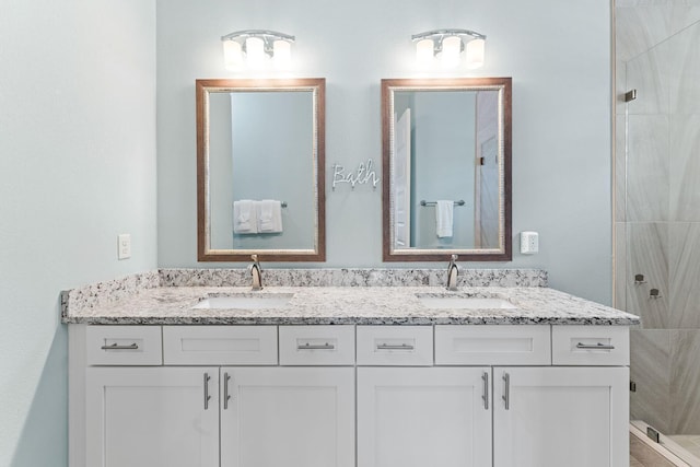 41 Bentley Ln, Santa Rosa Beach, FL 32459 - full bath featuring a stall shower and double vanity