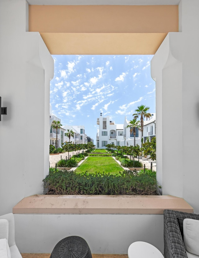 25 Moongate Ct, Inlet Beach, FL 32461 - balcony with a residential view