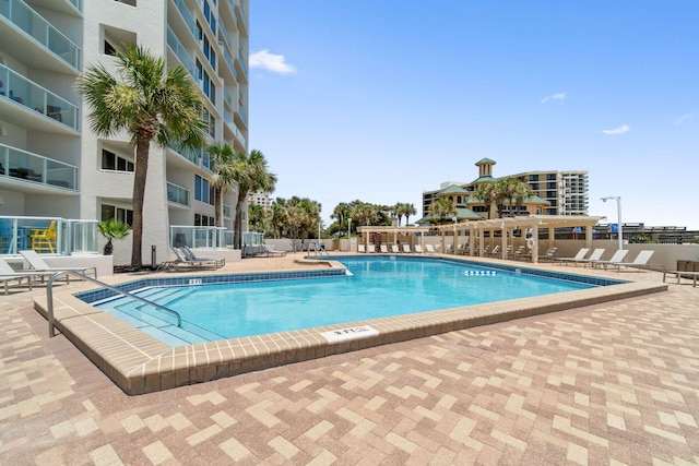 4228 Beachside Two # 228, Miramar Beach, FL 32550 - community pool featuring a patio area