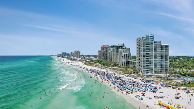 4228 Beachside Two # 228, Miramar Beach, FL 32550 - water view featuring nearby beach