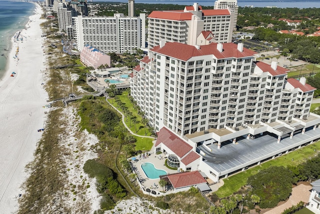 9011 W US Highway 98 # A-601, Miramar Beach, FL 32550 - drone / aerial view of apartment complex, expansive beach, and a pool