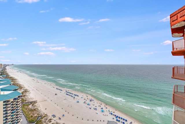 9900 S Thomas Dr Unit 2226, Panama City Beach, FL 32408 - water view with local beach