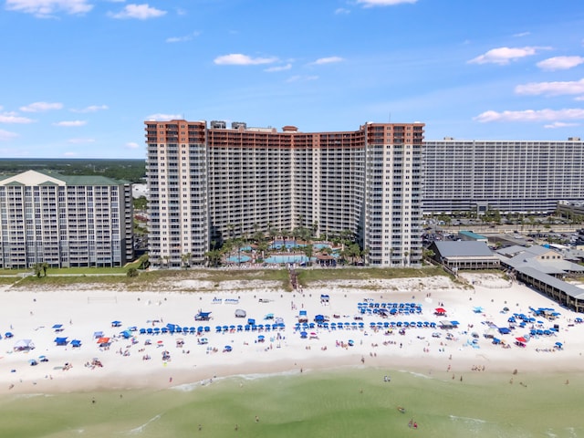 9900 S Thomas Dr Unit 2226, Panama City Beach, FL 32408 - drone / aerial view of extended coastline