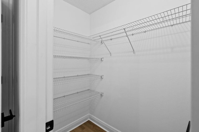 516 Vulpes Sanctuary Loop, Crestview, FL 32536 - spacious closet featuring dark wood-style flooring
