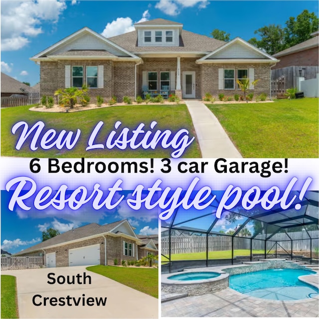 512 Vale Loop, Crestview, FL 32536 - view of a document with a collage of images