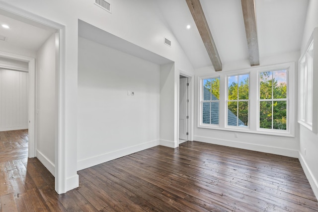 80 Shore Bridge Cir, Inlet Beach, FL 32461 - empty room with hardwood / wood-style flooring, baseboards, and recessed lighting