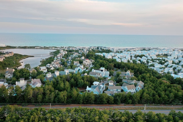 80 Shore Bridge Cir, Inlet Beach, FL 32461 - bird's eye view of a nearby body of water