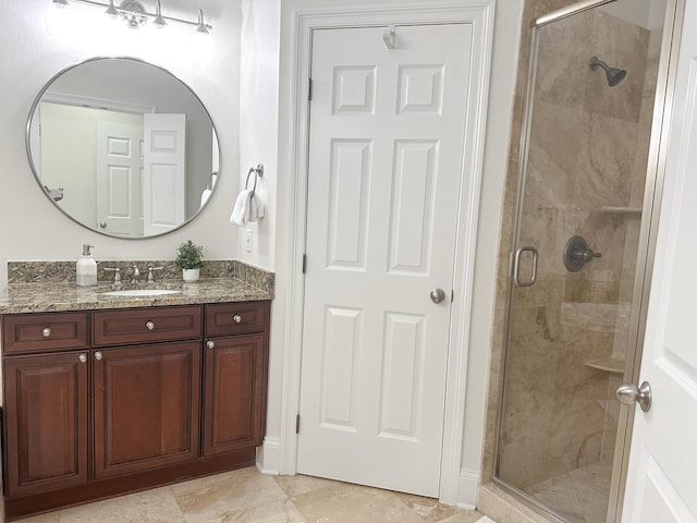 1893 Baytowne Loop, Miramar Beach, FL 32550 - bathroom with vanity and a stall shower