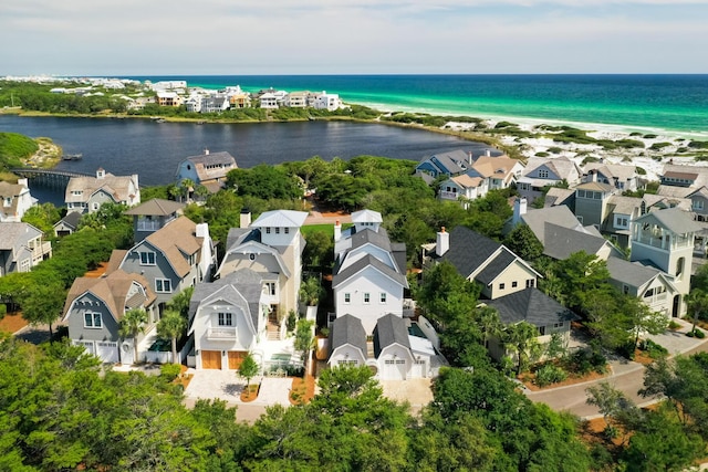 29 Tidal Bridge Way, Watersound, FL 32461 - aerial perspective of suburban area with a nearby body of water