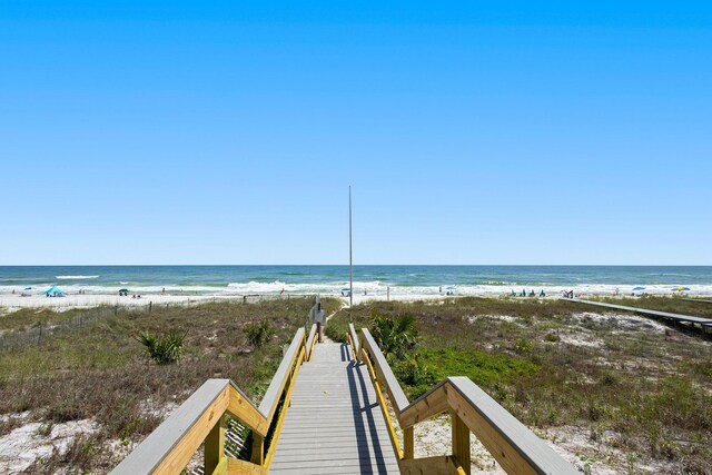 104 Derondo St, Panama City Beach, FL 32413 - water view featuring nearby beach