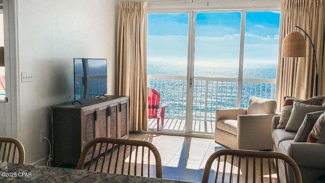 17757 Front Beach Rd Unit 1205C, Panama City Beach, FL 32413 - view of tiled dining area
